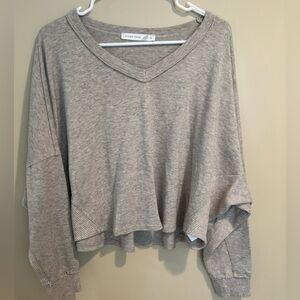 Gray Women's Top